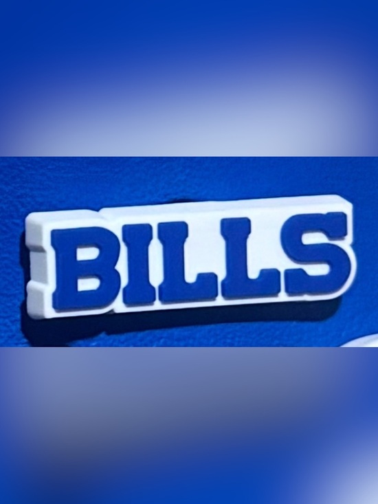 NFL Other - Buffalo Bills logo Croc Charm Men Women Kids